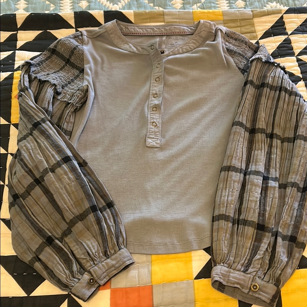 Pilcro long sleeve top